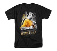 Cotton Soul Bruce Lee Fist of Fury Mens T Shirt, Black, LRG