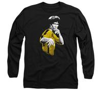 Cotton Soul Bruce Lee Suit of Death Unisex Long Sleeve T Shirt, Black, X-Large