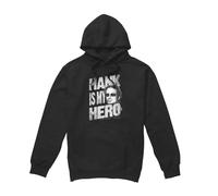 Cotton Soul Californication/Hank Is My Hero Hoodie, Black, Medium