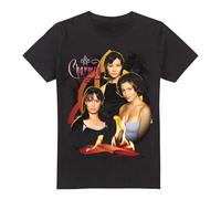 Cotton Soul Charmed Original Three Unisex T Shirt, Black, XXXXX-Large