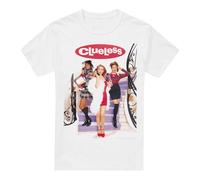 Cotton Soul Clueless Clueless Poster Unisex T Shirt, White, Medium