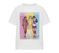 Cotton Soul Clueless Whatever Ladies T Shirt, White, X-Large