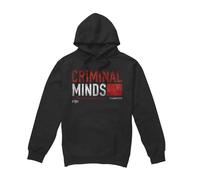 Cotton Soul Criminal Minds/Title Card Hoodie, Black, XX-Large