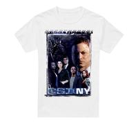 Cotton Soul Csi Ny Watchful Eye Unisex T Shirt, White, X-Large