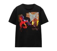 Cotton Soul David Bowie Lets Dance Ladies T Shirt, Black, Large