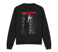 Cotton Soul David Bowie/Station To Station Crew Sweatshirt, Black, Large