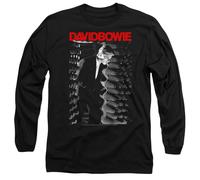 Cotton Soul David Bowie Station to Station Mens Long Sleeve T Shirt, Black, Medium
