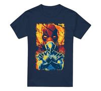 Cotton Soul Deadpool & Wolverine Deadpool & Wolverine Best Bubs Unisex T Shirt, Navy