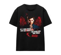 Cotton Soul Dexter Good Bad Ladies T Shirt, Black, XX-Large