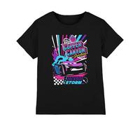 Cotton Soul Disney Jackson Storm Speedway Kids T Shirt, Black, 9-10 Years