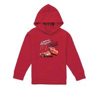 Cotton Soul Disney Lightning Mcqueen Rusteze Youth Kids Boy/Girls Pull-Over Hoodie, Red, 7-8 Years