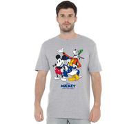 Cotton Soul Disney Mickey Mouse and Friends Originals Mens T Shirt, Athletic Heather, XXL