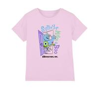 Cotton Soul Disney Monsters Inc Sulley Mike Boo Girls T Shirt, Light Pink, 5-6 Years
