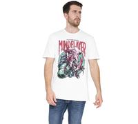 Cotton Soul Dungeons & Dragons Mindflayer Monster Unisex T Shirt, White, Large
