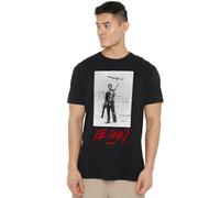 Cotton Soul Evil Dead 2 Chainsaw Mens T Shirt, Black, XX-Large