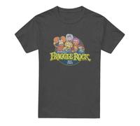 Cotton Soul Fraggle Rock Circle Logo Unisex T Shirt, Charcoal, XX-Large