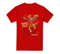 Cotton Soul Fraggle Rock Dance Unisex T Shirt, Red, Small