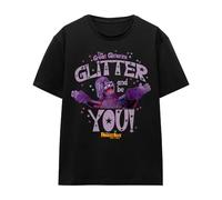 Cotton Soul Fraggle Rock Great Glitterini Pride Glitter and Be You Ladies T Shirt, Black, X-Large