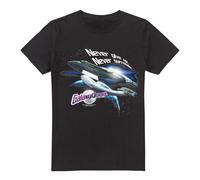 Cotton Soul Galaxy Quest Never Surrender Unisex T Shirt, Black, Large