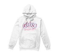 Cotton Soul Grease/Grease Is The Word Hoodie, White, Small