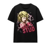Cotton Soul Grease Tell Me About It Stud Ladies T Shirt, Black, Medium