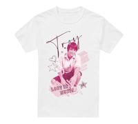 Cotton Soul High School Musical Troy Ladies T Shirt, White, Medium
