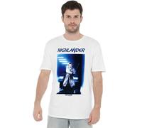 Cotton Soul Highlander Car Mens T Shirt, White, Medium