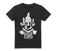 Cotton Soul Killer Klowns from Outer Space Kreepy, Black, Large