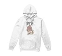 Cotton Soul Labyrinth Should You Need Us Unisex Hoodie, White
