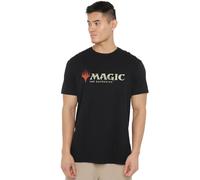 Cotton Soul Magic The Gathering Black Mana Skull Unisex T Shirt, Black, XX-Large