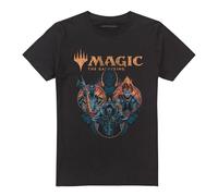 Cotton Soul Magic The Gathering Legends Mens T Shirt, Black, LRG