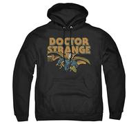 Cotton Soul Marvel Dr Strange Mens Hoodie, Black, XXL