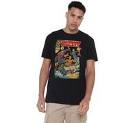 Cotton Soul Marvel Gotg3 Guardians Vol 3 Mens T Shirt, Black, LRG