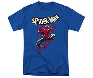 Cotton Soul Marvel Spiderman Collage Unisex T Shirt, Royal