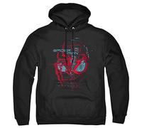 Cotton Soul Marvel Spiderman Sketch Mens Hoodie, Charcoal