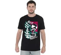 Cotton Soul Marvel Venom Anime Protector Mens T Shirt, Black, XLG