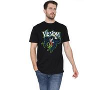 Cotton Soul Marvel Venom Strike Mens T Shirt, Black, SML