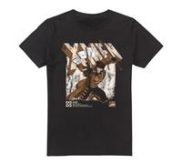 Cotton Soul Marvel X-Men Gambit Info Unisex T Shirt, Black, XXX-Large