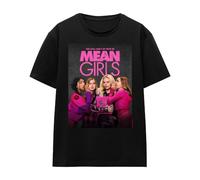Cotton Soul Mean Girls (2024) Musical Poster Ladies T Shirt, Black, Medium