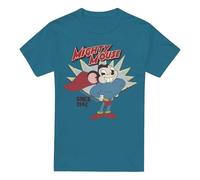 Cotton Soul Mighty Mouse 1942 Unisex T Shirt, Slate