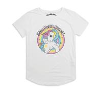 Cotton Soul My Little Pony Mon Petit Circle Womens Fashion T Shirt, White, SML