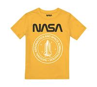 Cotton Soul NASA National Emblem Boys T Shirt, Daisy, 7-8 Years