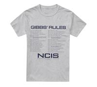 Cotton Soul NCIS Gibbs Rules Unisex T Shirt, Athletic Heather, Medium