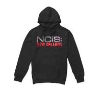 Cotton Soul Ncis:New Orleans/Neon Sign Hoodie, Black, Large
