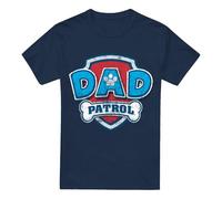 Cotton Soul Paw Patrol Father's Day Dad Patrol Unisex Adult T Shirt, Navy, X-Large