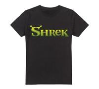 Cotton Soul Shrek Logo Unisex T Shirt, Black, Large