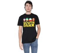 Cotton Soul South Park Friends of Mine Mens T Shirt, Black, XX-Large
