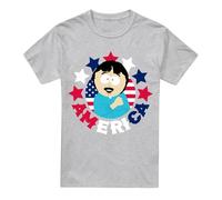 Cotton Soul South Park Randy Marsh America Unisex T Shirt, Athletic Heather, Medium