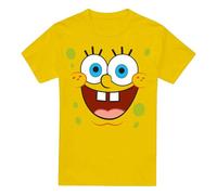Cotton Soul Spongebob Squarepants Spongebob Goofy Smallile Yellow Unisex T Shirt - Yellow, Small