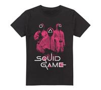 Cotton Soul Squid Game Guards at The Ready Unisex T Shirt, Black, X-Large
